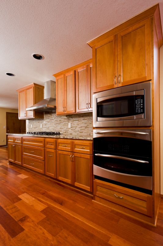 Cherry Cabinet Refacing in Bloomington, IN