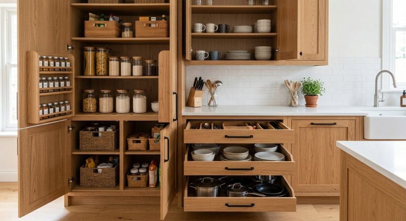 Kitchen Storage Replacement in Carmel, IN
