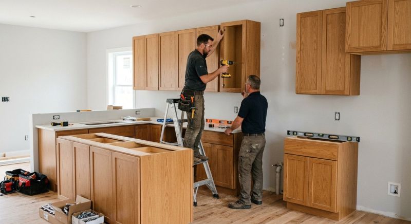 New Cabinets Installation in Kokomo, IN