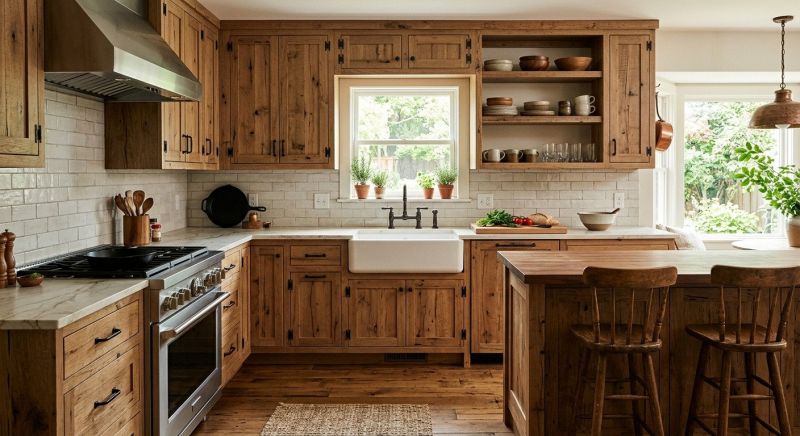 Rustic Cabinets Installation in Terre Haute, IN