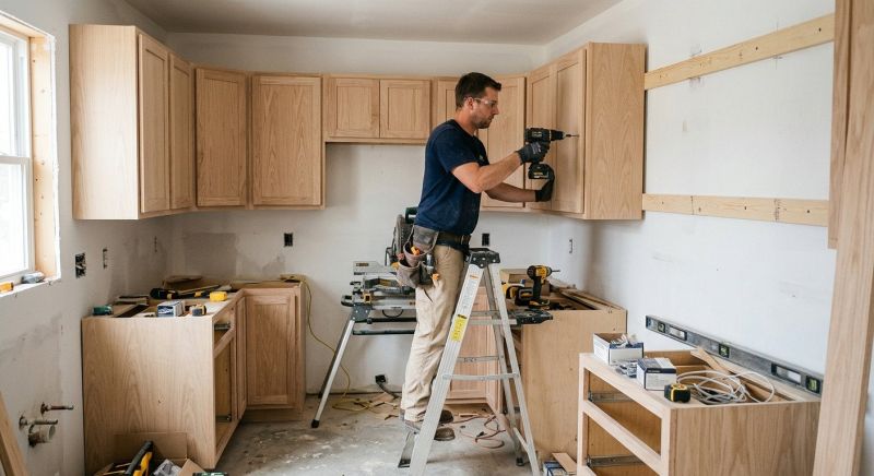 Wall Cabinets Installation in Kokomo, IN