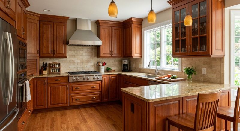 Cherry Cabinet Remodeling in Bowling Green, KY