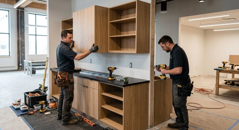 Cupboard Installation in Bloomington, IN