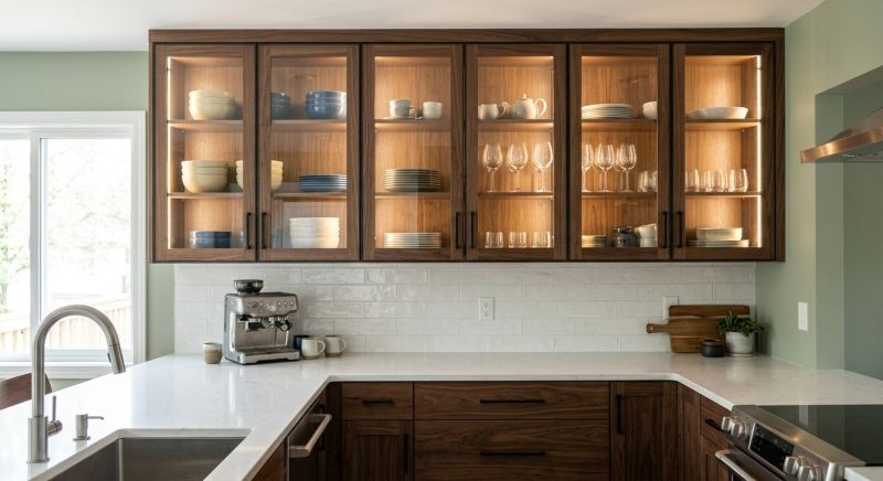 Glass Cabinets Installation in Bloomington, IN