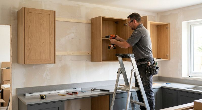 Glazed Cabinets Installation in Indianapolis, IN