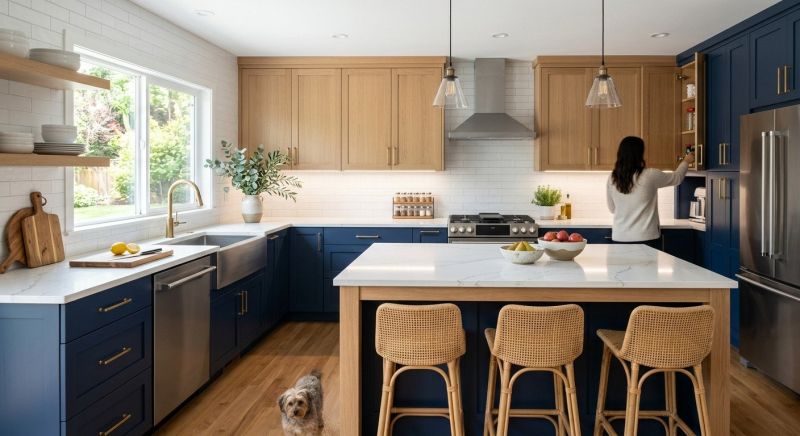 Kitchen Island Installation in Indianapolis, IN