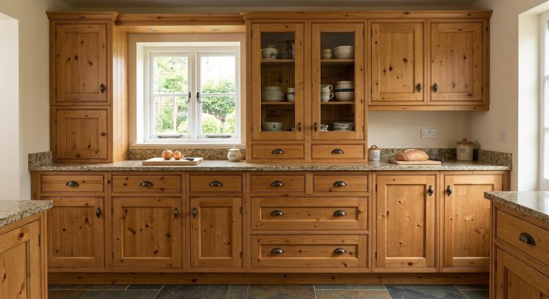 Pine Cabinets Installation in Carmel, IN