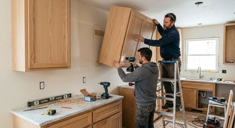 Rustic Cabinets Installation in Indianapolis, IN