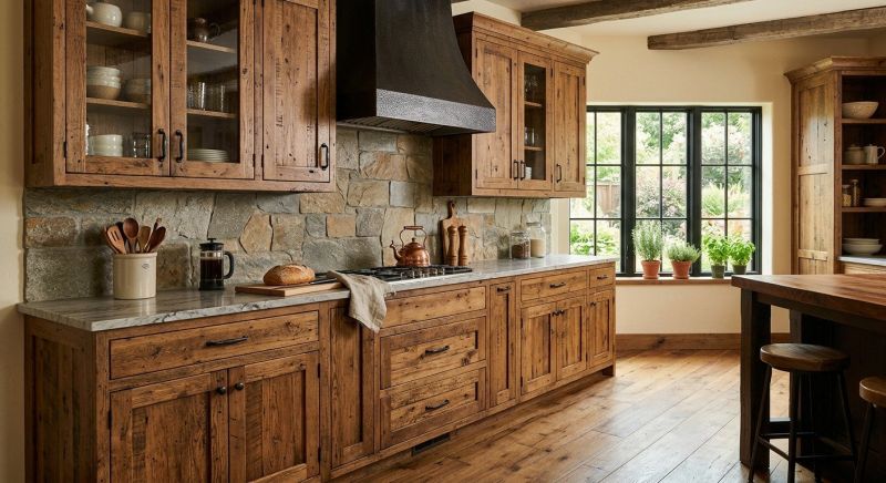 Rustic Cabinets Installation in Muncie, IN