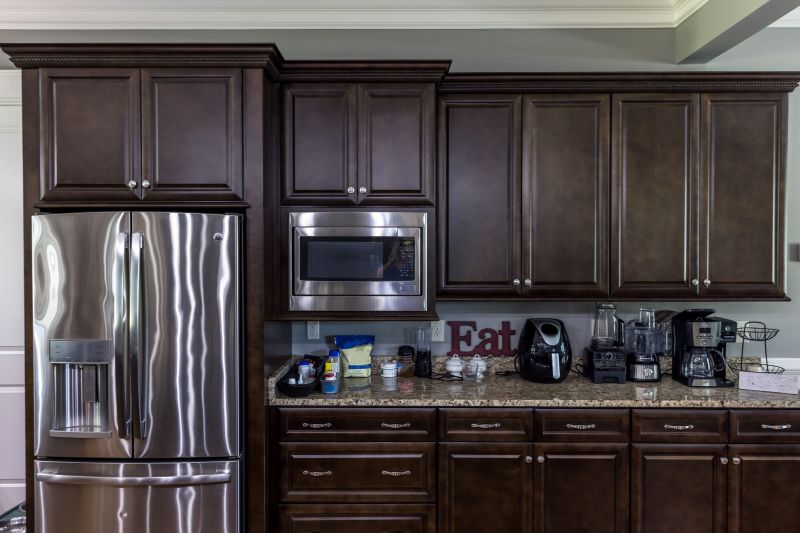 Refaced Cabinets with Modern Finishes
